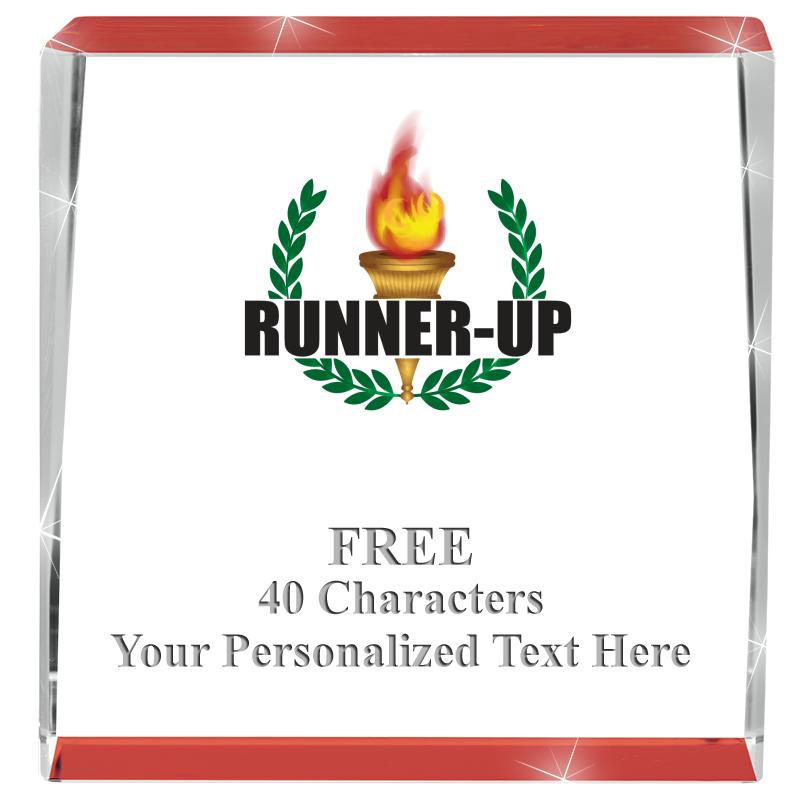 3" SPOTLIGHT RED CRYSTAL