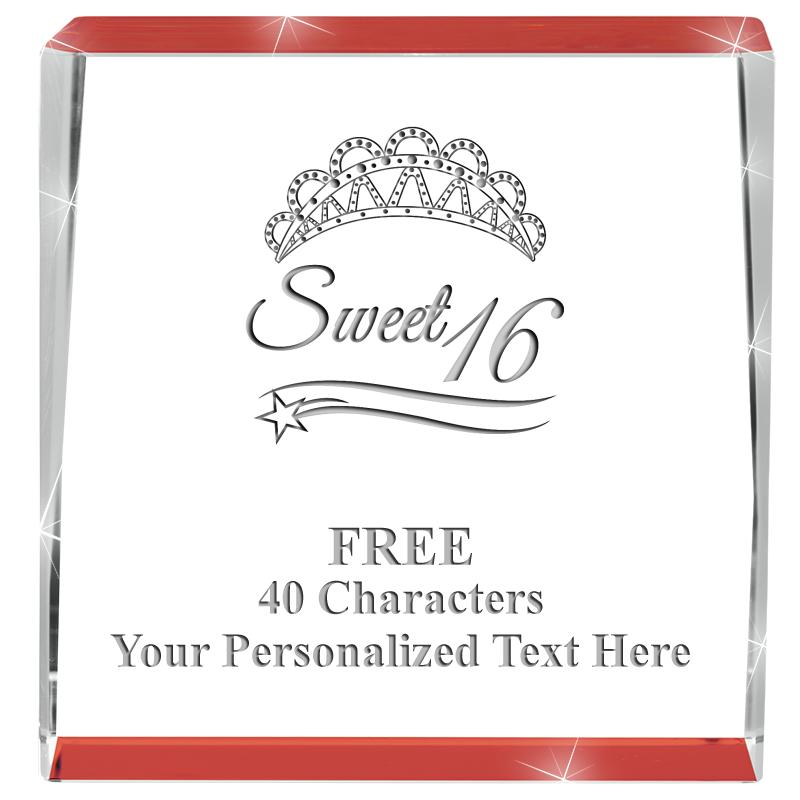 3" SPOTLIGHT RED CRYSTAL