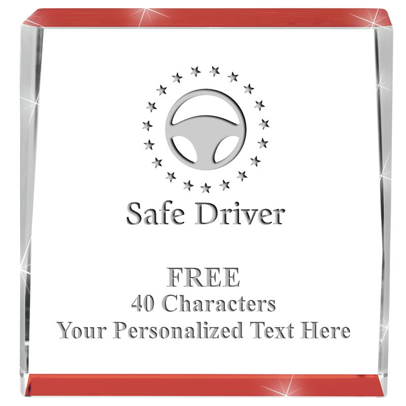 3" SPOTLIGHT RED CRYSTAL