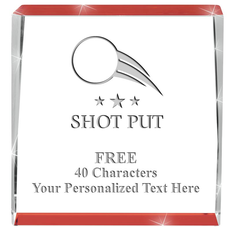 3" SPOTLIGHT RED CRYSTAL