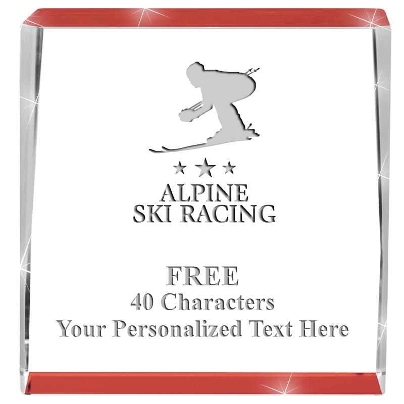 3" SPOTLIGHT RED CRYSTAL