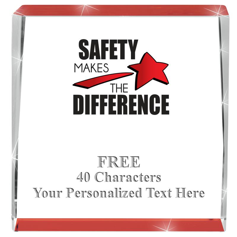 3" SPOTLIGHT RED CRYSTAL