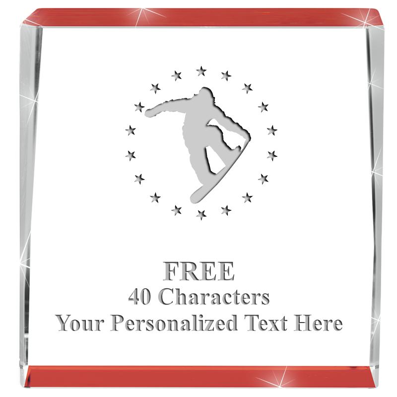 3" SPOTLIGHT RED CRYSTAL