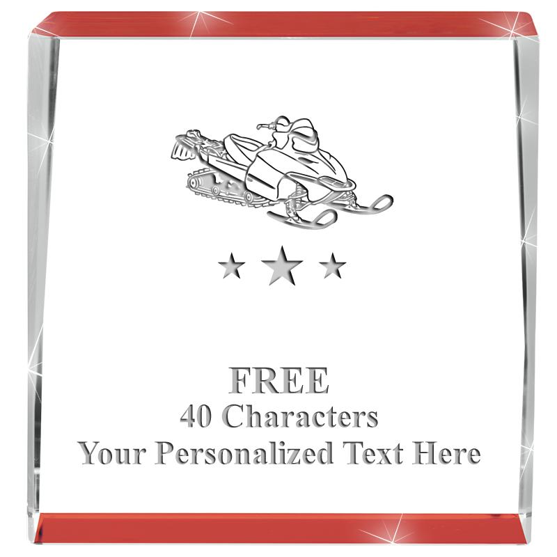 3" SPOTLIGHT RED CRYSTAL