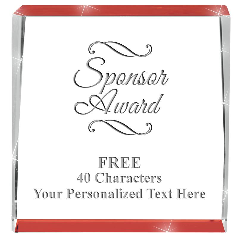 3" SPOTLIGHT RED CRYSTAL