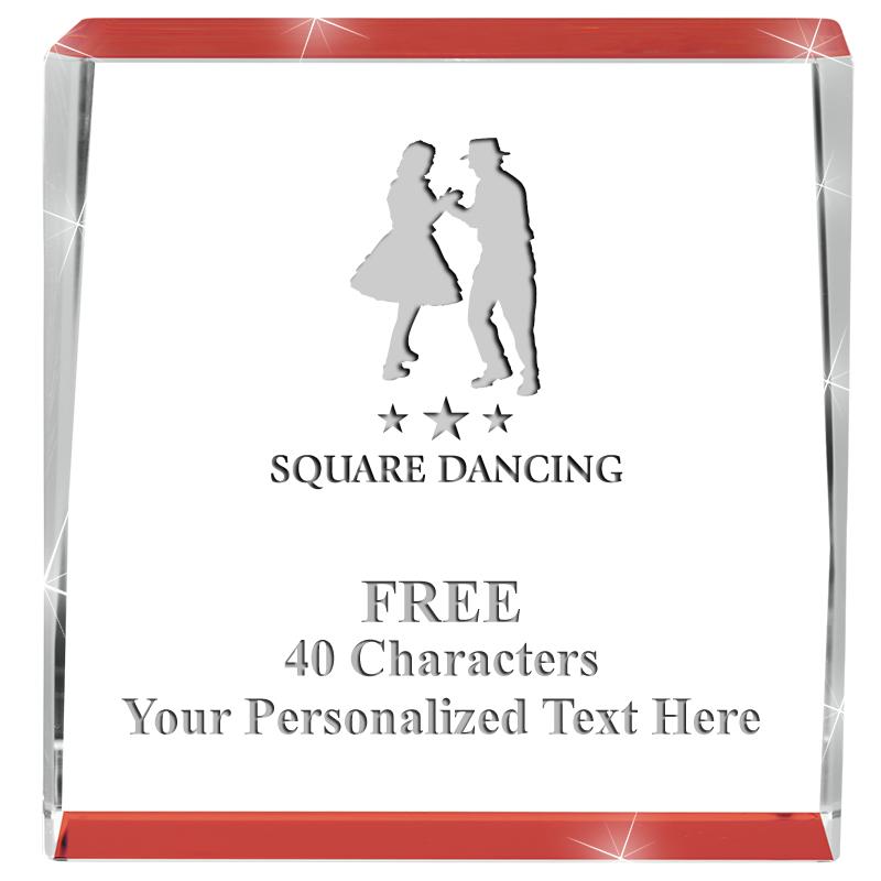 3" SPOTLIGHT RED CRYSTAL