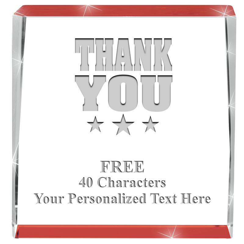 3" SPOTLIGHT RED CRYSTAL