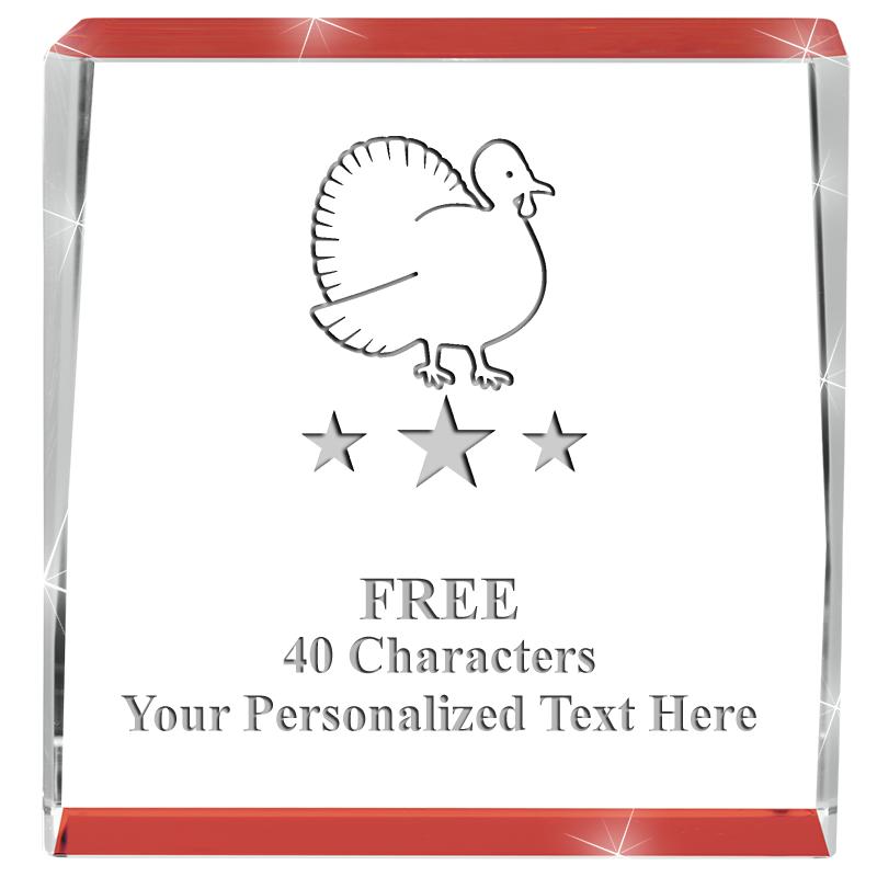 3" SPOTLIGHT RED CRYSTAL