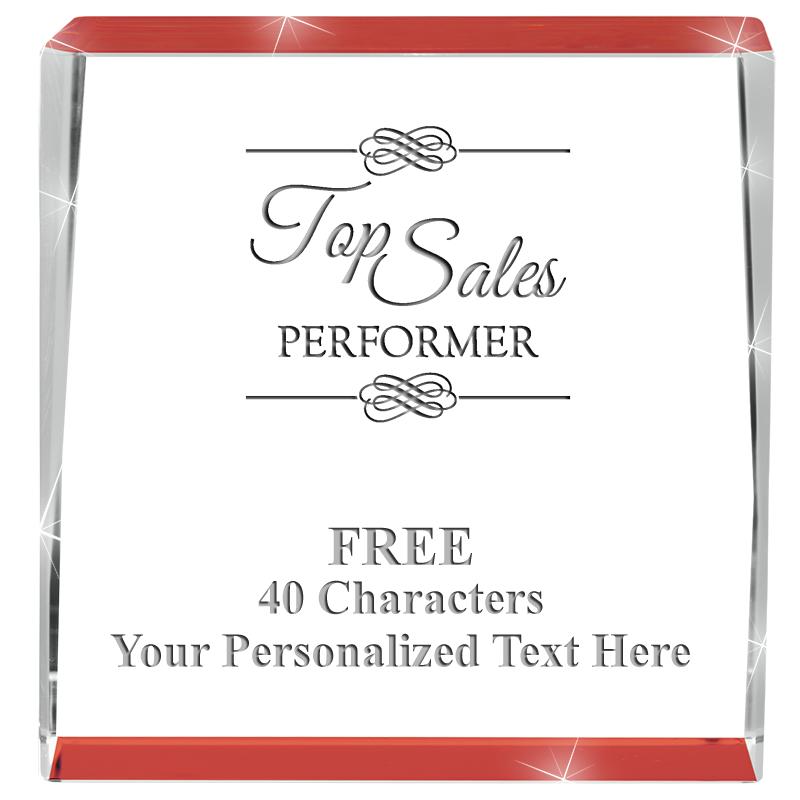 3" SPOTLIGHT RED CRYSTAL