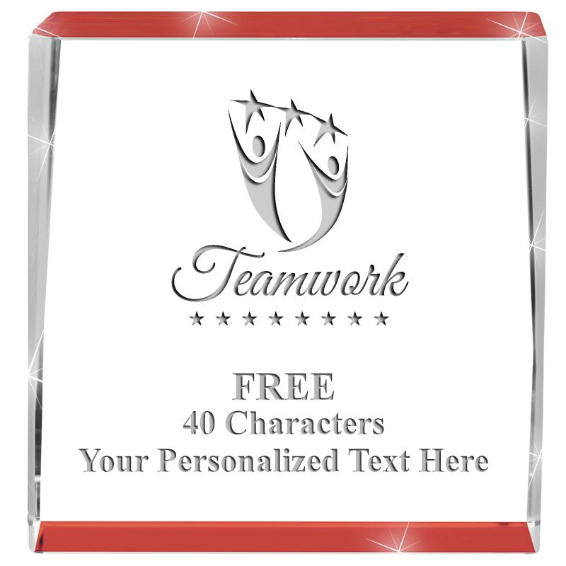 3" SPOTLIGHT RED CRYSTAL