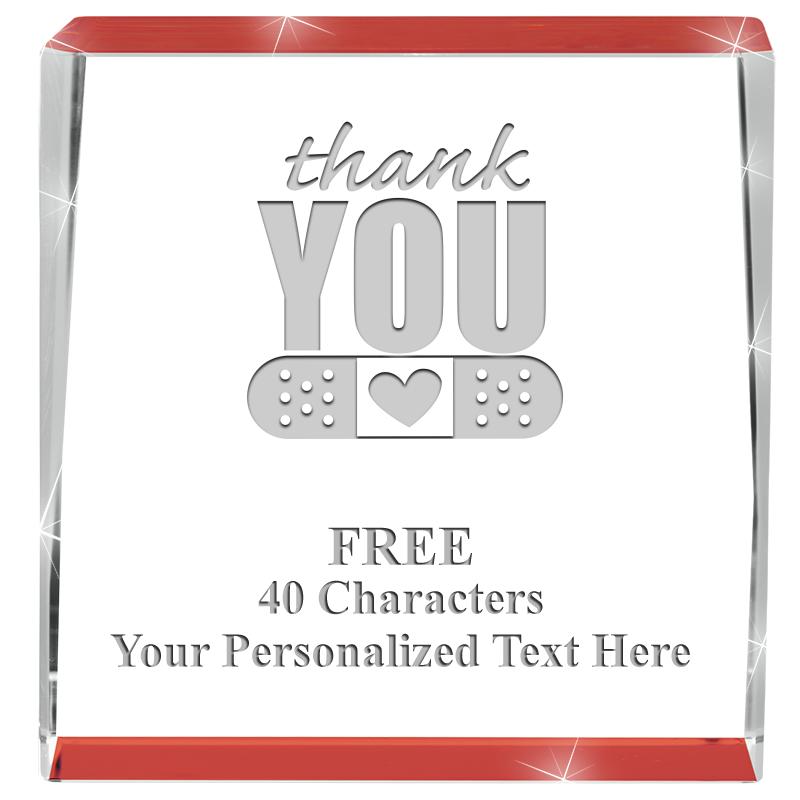 3" SPOTLIGHT RED CRYSTAL