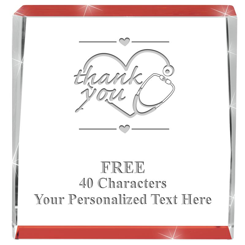 3" SPOTLIGHT RED CRYSTAL