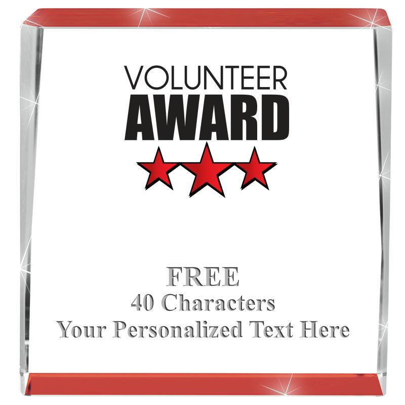 3" SPOTLIGHT RED CRYSTAL