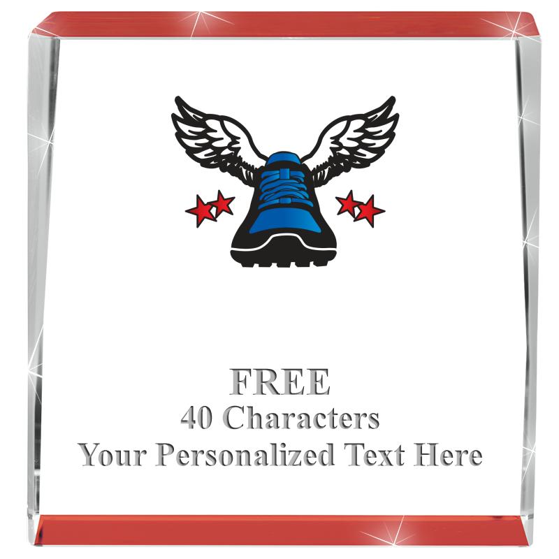 3" SPOTLIGHT RED CRYSTAL