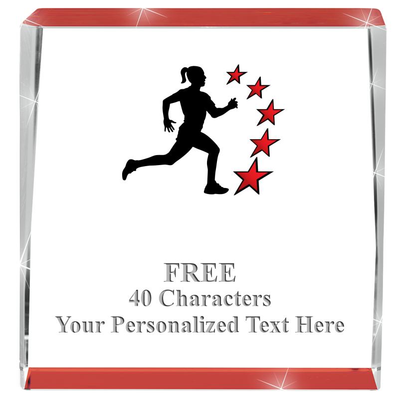 3" SPOTLIGHT RED CRYSTAL