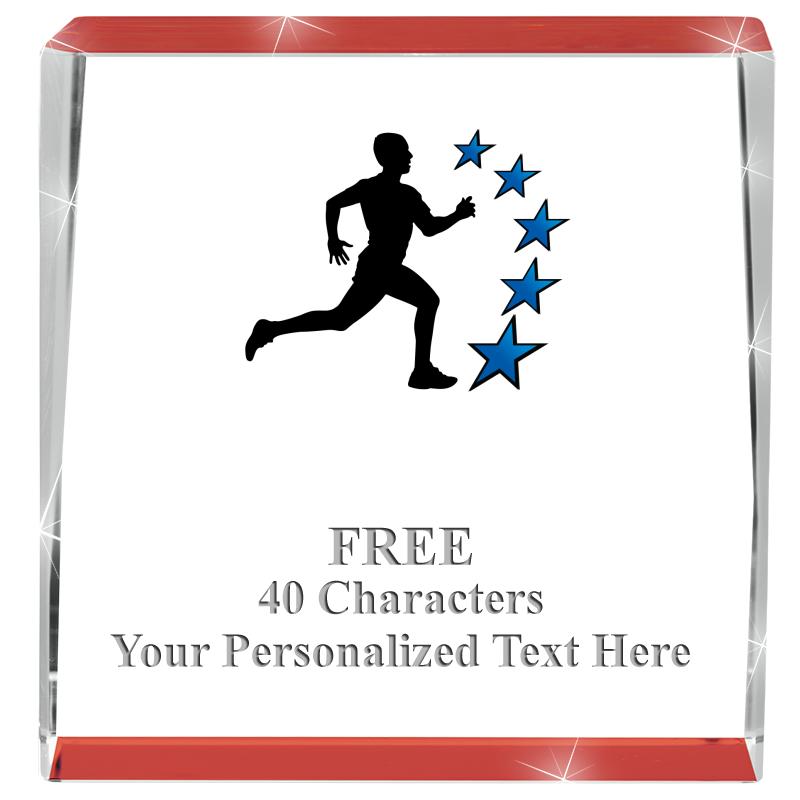 3" SPOTLIGHT RED CRYSTAL