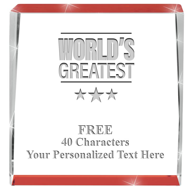 3" SPOTLIGHT RED CRYSTAL