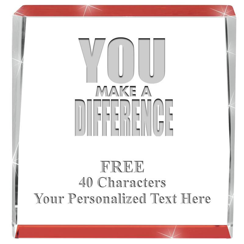 3" SPOTLIGHT RED CRYSTAL