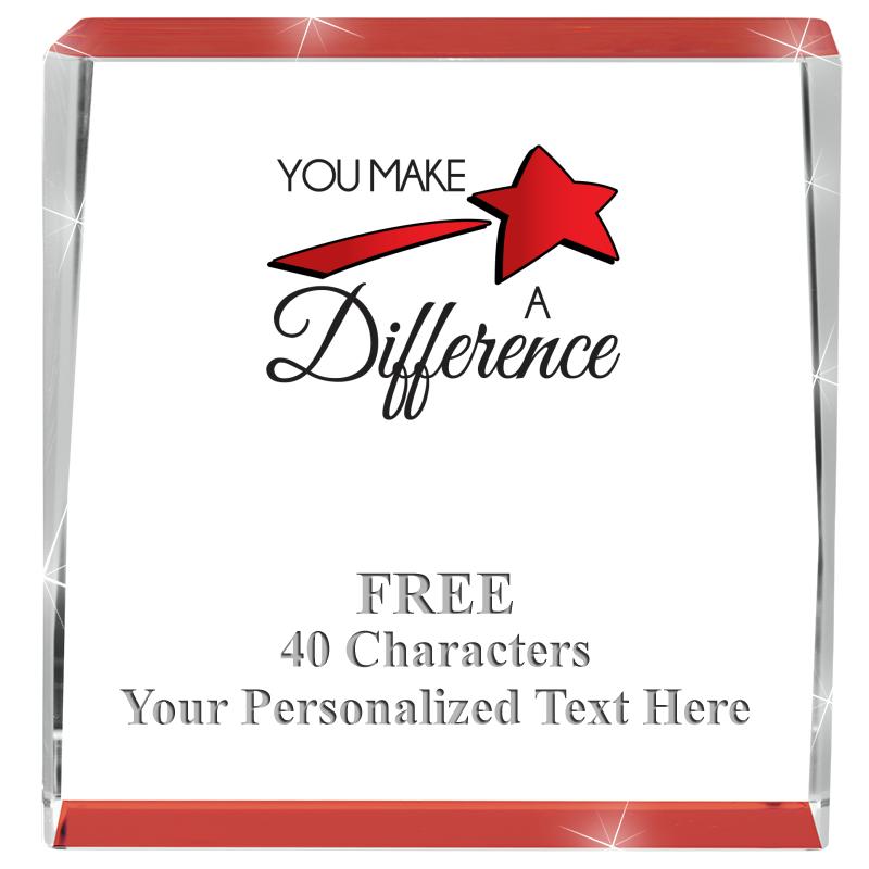 3" SPOTLIGHT RED CRYSTAL