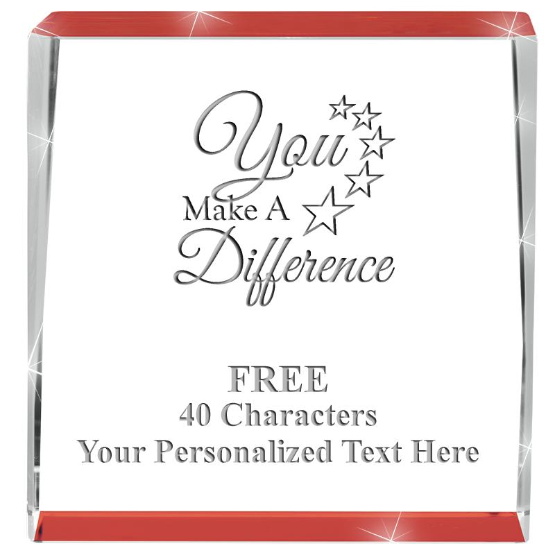 3" SPOTLIGHT RED CRYSTAL