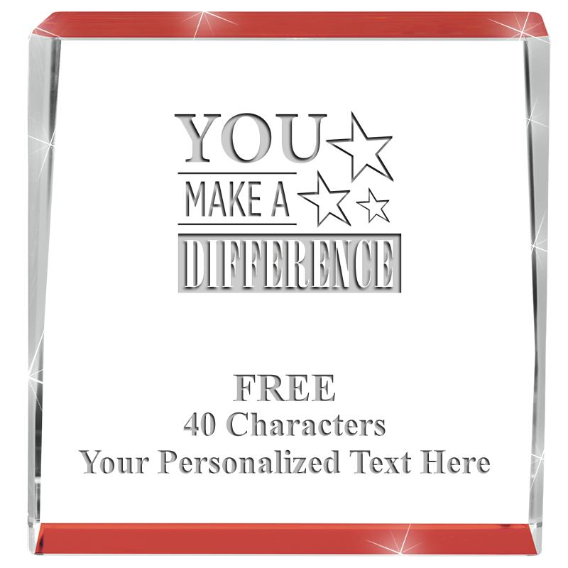 3" SPOTLIGHT RED CRYSTAL