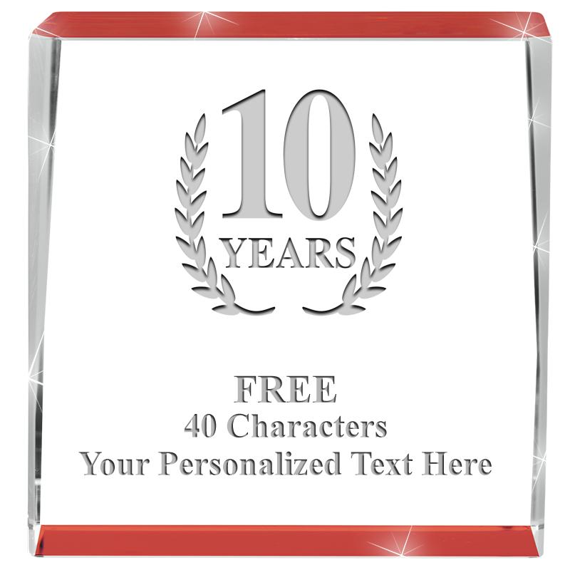 3" SPOTLIGHT RED CRYSTAL