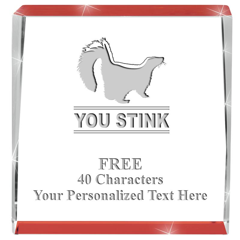 3" SPOTLIGHT RED CRYSTAL