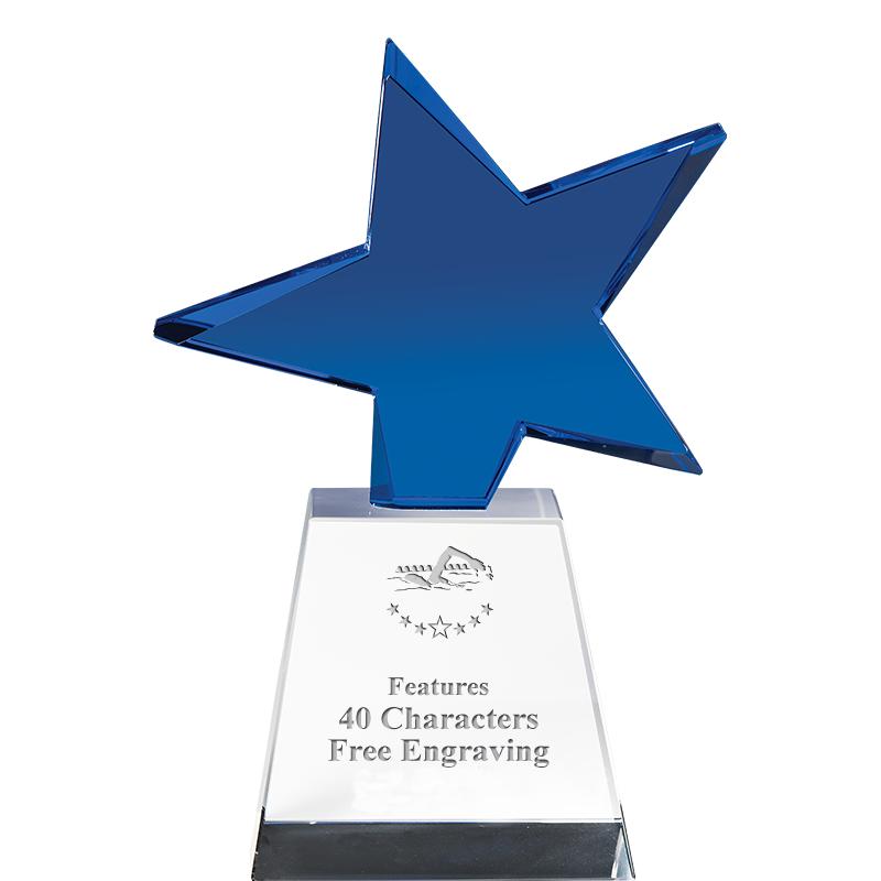 MIDNIGHT CRYSTAL STAR W/CLR BS