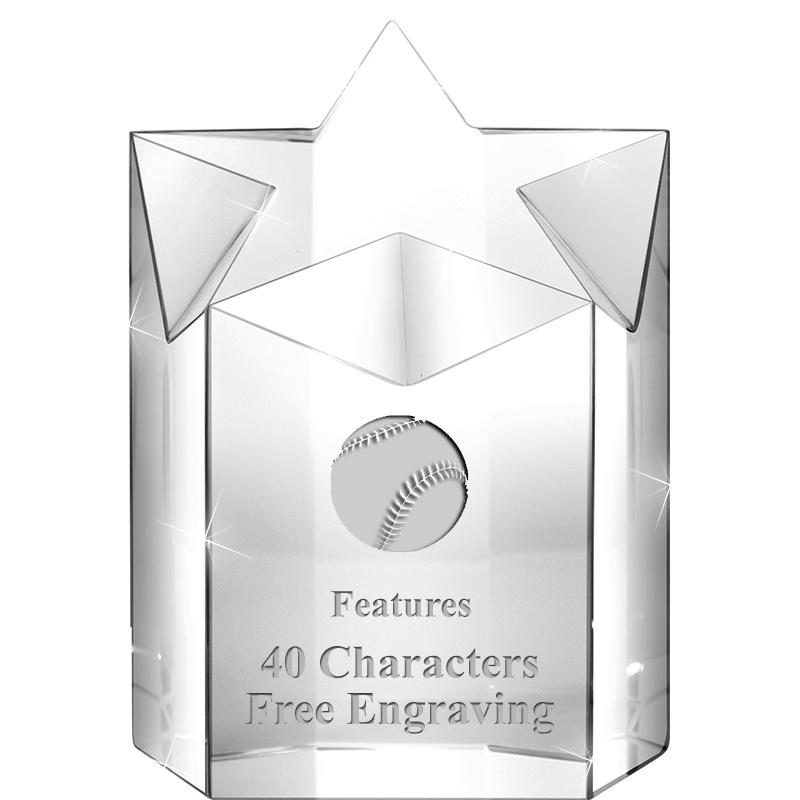 5" SUPER NOVA CRYSTAL AWARD