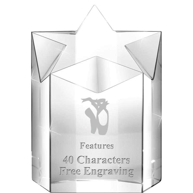 5" SUPER NOVA CRYSTAL AWARD