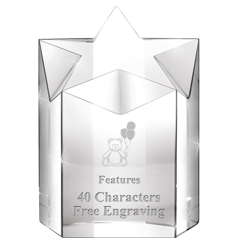 5" SUPER NOVA CRYSTAL AWARD