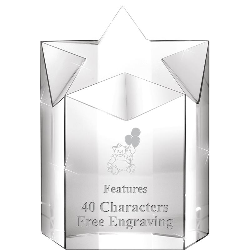 5" SUPER NOVA CRYSTAL AWARD