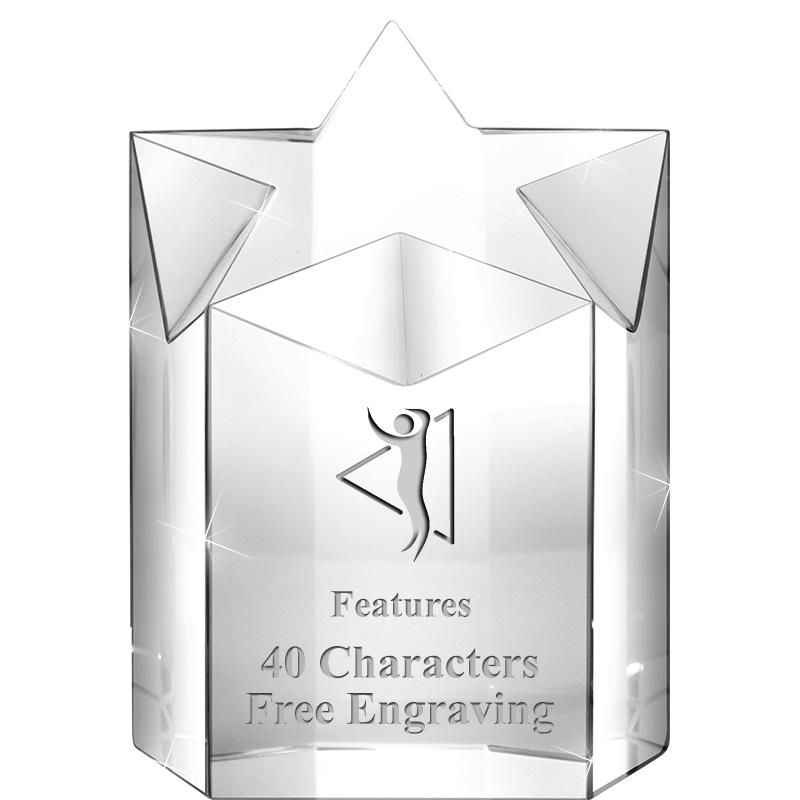 5" SUPER NOVA CRYSTAL AWARD