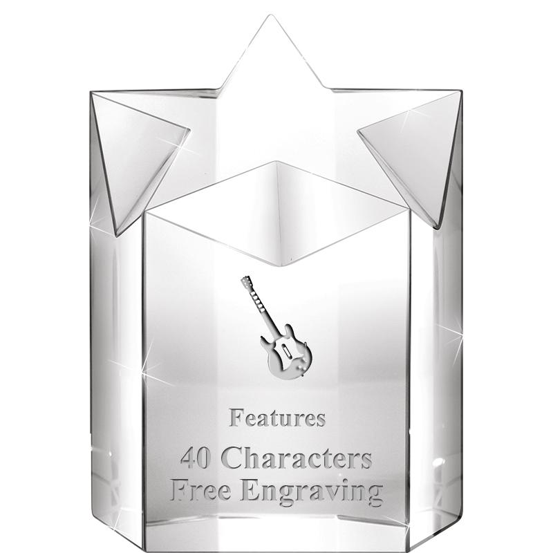 5" SUPER NOVA CRYSTAL AWARD