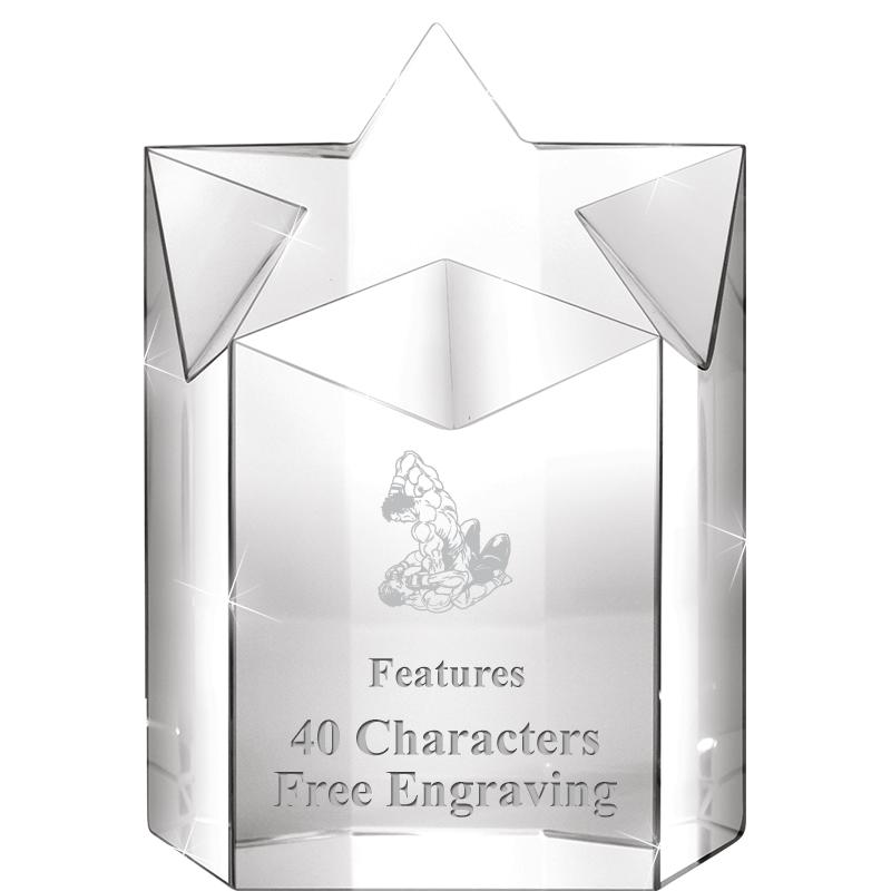 5" SUPER NOVA CRYSTAL AWARD