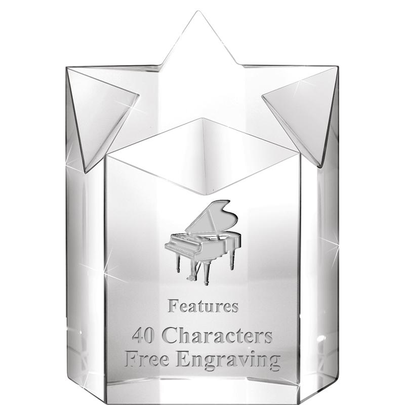 5" SUPER NOVA CRYSTAL AWARD