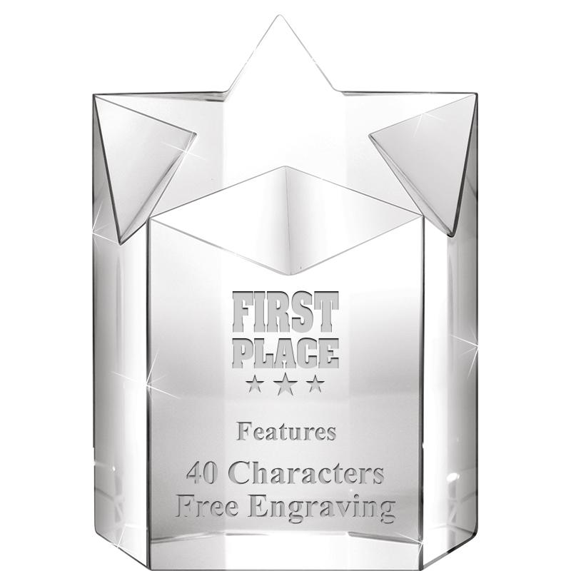 5" SUPER NOVA CRYSTAL AWARD