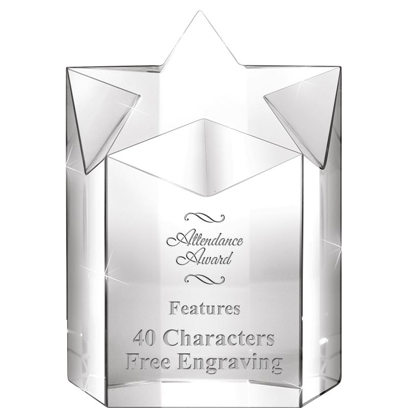 5" SUPER NOVA CRYSTAL AWARD