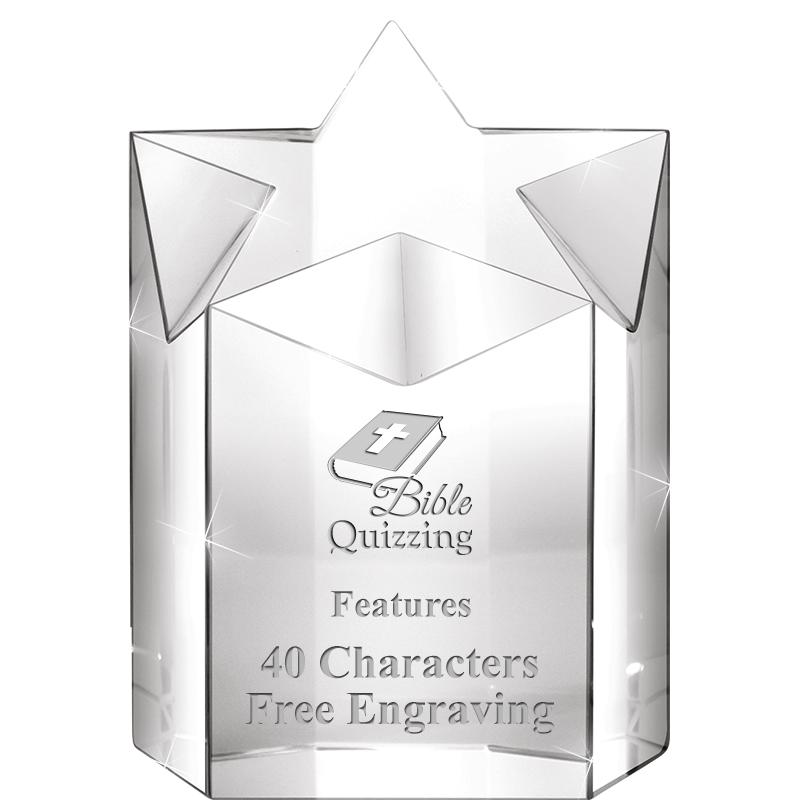 5" SUPER NOVA CRYSTAL AWARD