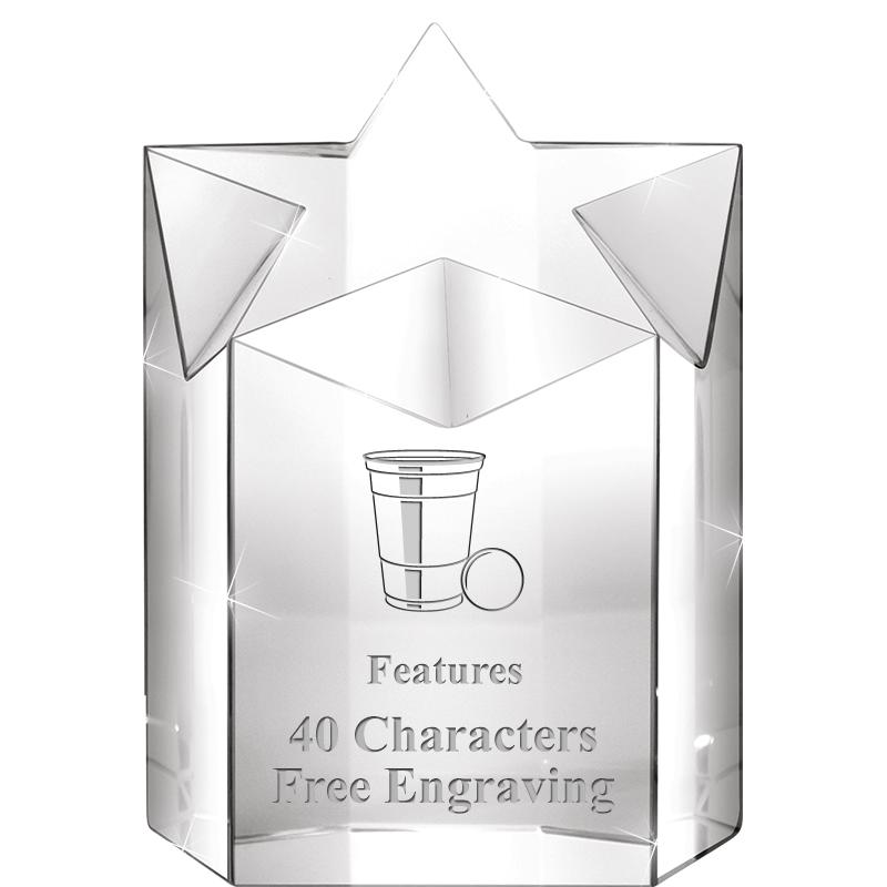 5" SUPER NOVA CRYSTAL AWARD