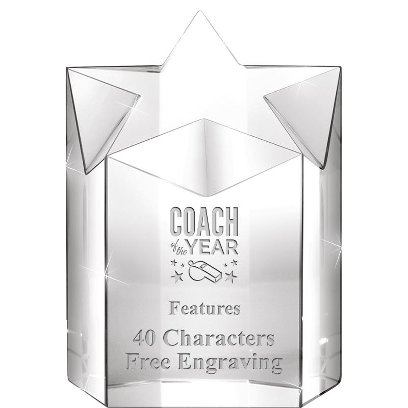 5" SUPER NOVA CRYSTAL AWARD