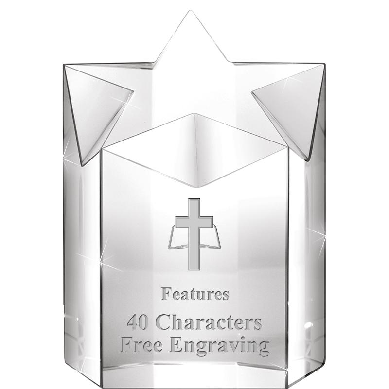 5" SUPER NOVA CRYSTAL AWARD