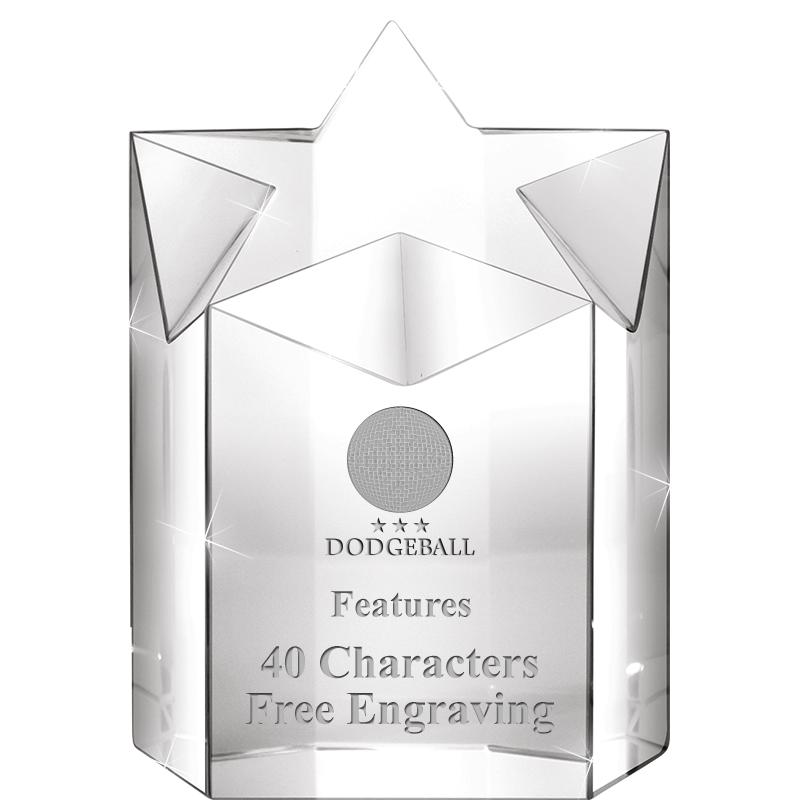 5" SUPER NOVA CRYSTAL AWARD