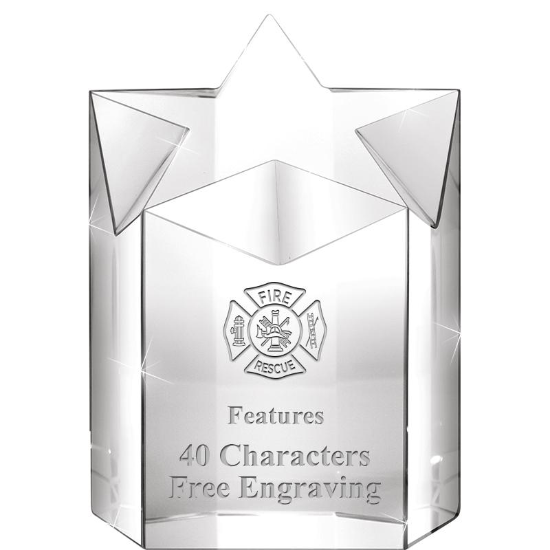 5" SUPER NOVA CRYSTAL AWARD