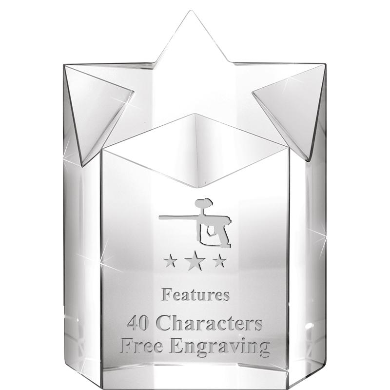 5" SUPER NOVA CRYSTAL AWARD