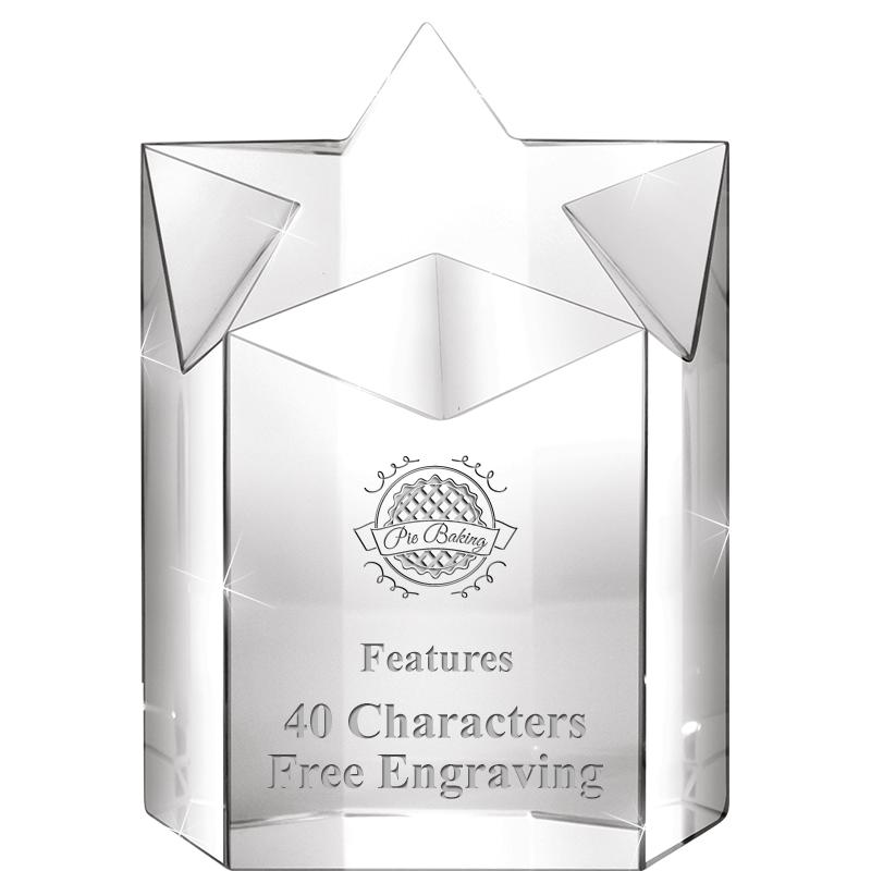 5" SUPER NOVA CRYSTAL AWARD