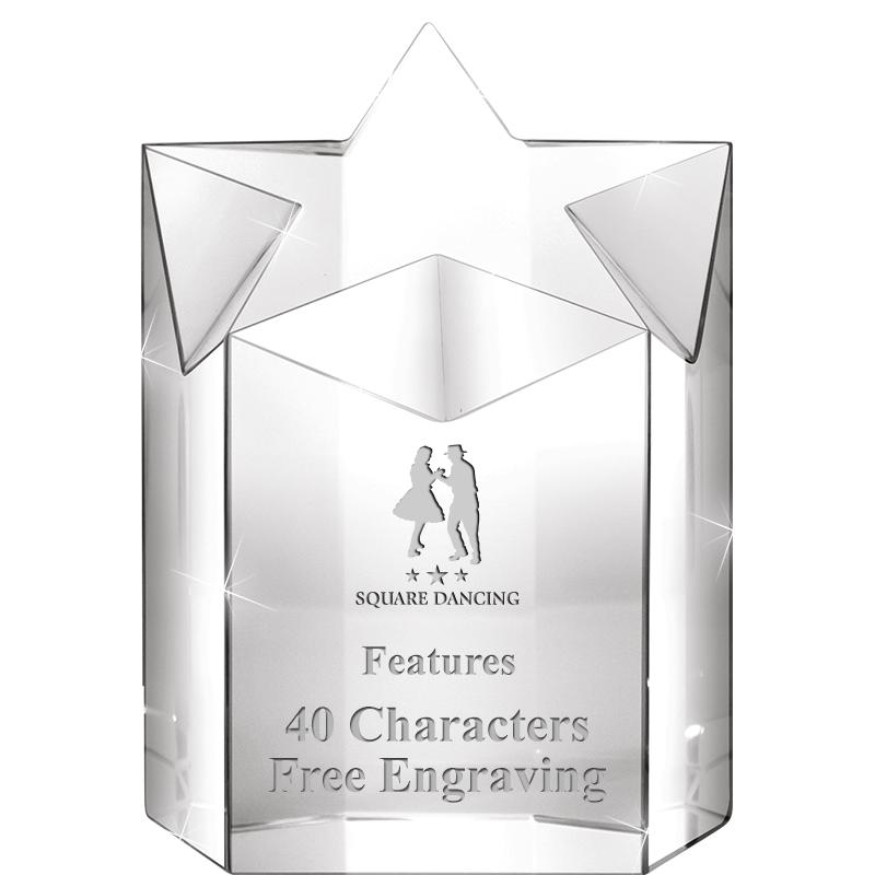 5" SUPER NOVA CRYSTAL AWARD