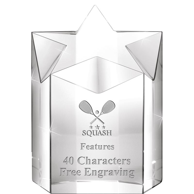 5" SUPER NOVA CRYSTAL AWARD