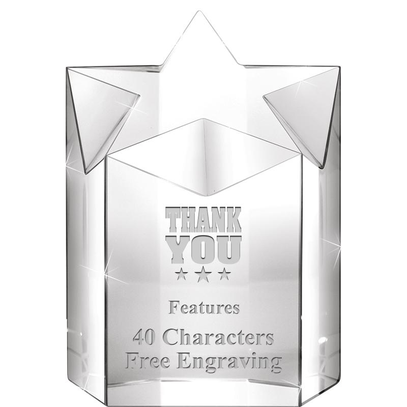 5" SUPER NOVA CRYSTAL AWARD