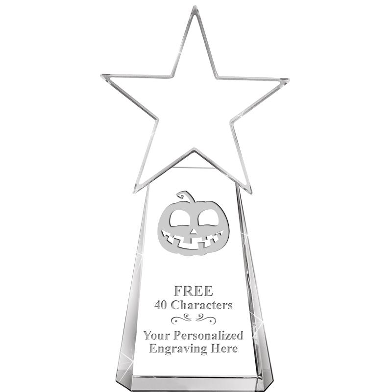 6" CLEAR CRYSTAL DYNOSTAR